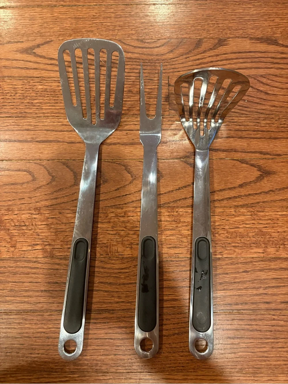 BergHOFF Cookware Set of 3 Stainless Steel Utensil Set Preowned Good Condition